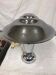 Lampe champignon art déco chromée