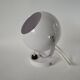 Eyeball space age white wall light from the 70s