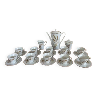 Old scherzer porcelain coffee service