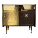 Vintage 60s TV console bar