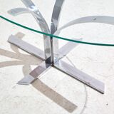 Chrome coffee table (mk9665)