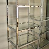 70's chrome shelf