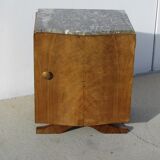 Bedside art deco walnut veneer from the 30s and 40s