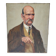 Portrait of grandfather, oil on canvas, L. Lambert, vintage
