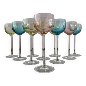Série de 10 verres à