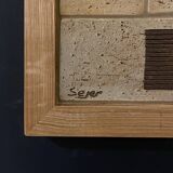 Tableau en céramique de Seger pour Ryesberg