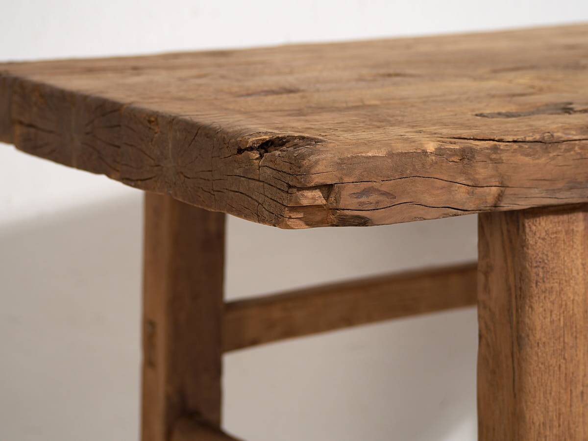 Antique wooden console table (c.1920) #6