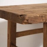 Antique wooden console table (c.1920) #6