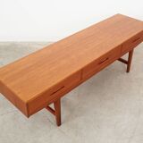 Teak lowboard, Danish design, 1960s, production: Denmark