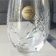 Lot of 4 large red wine glasses. Fleury cut Epi/Crystal Arques 24.5cl