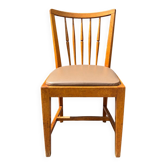Chaise de salle à manger en bois vintage
