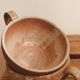Pair of antique stoneware cups