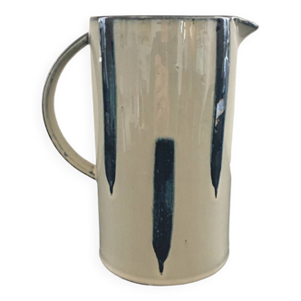Scandinavian pitcher blue stripes