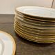 Lot de 12 assiettes en porcelaine de Limoges PCVB