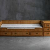 Bamboo Daybed by Vivai Del Sud, Italy, 1970s