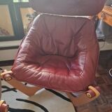 Pair of Luna armchairs and ottoman by Odd Knutsen, Scandinavian design