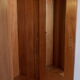Parisian wardrobe in natural blond mahogany from the 1960s