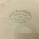 6 Flat Porcelain Plates Signed "Lunéville"