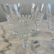 Lot de 4 verre à pied en Cristal