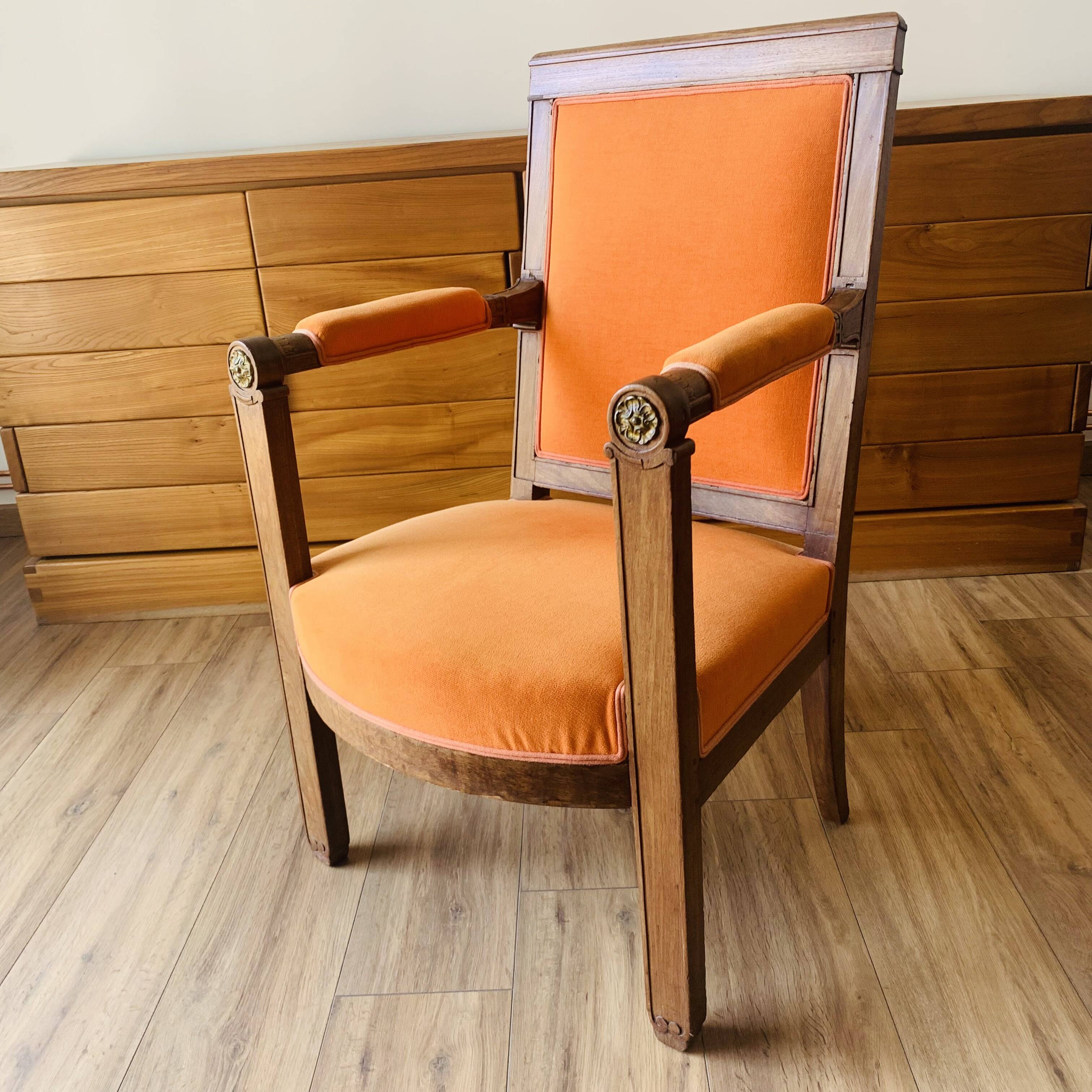 Fauteuil orange