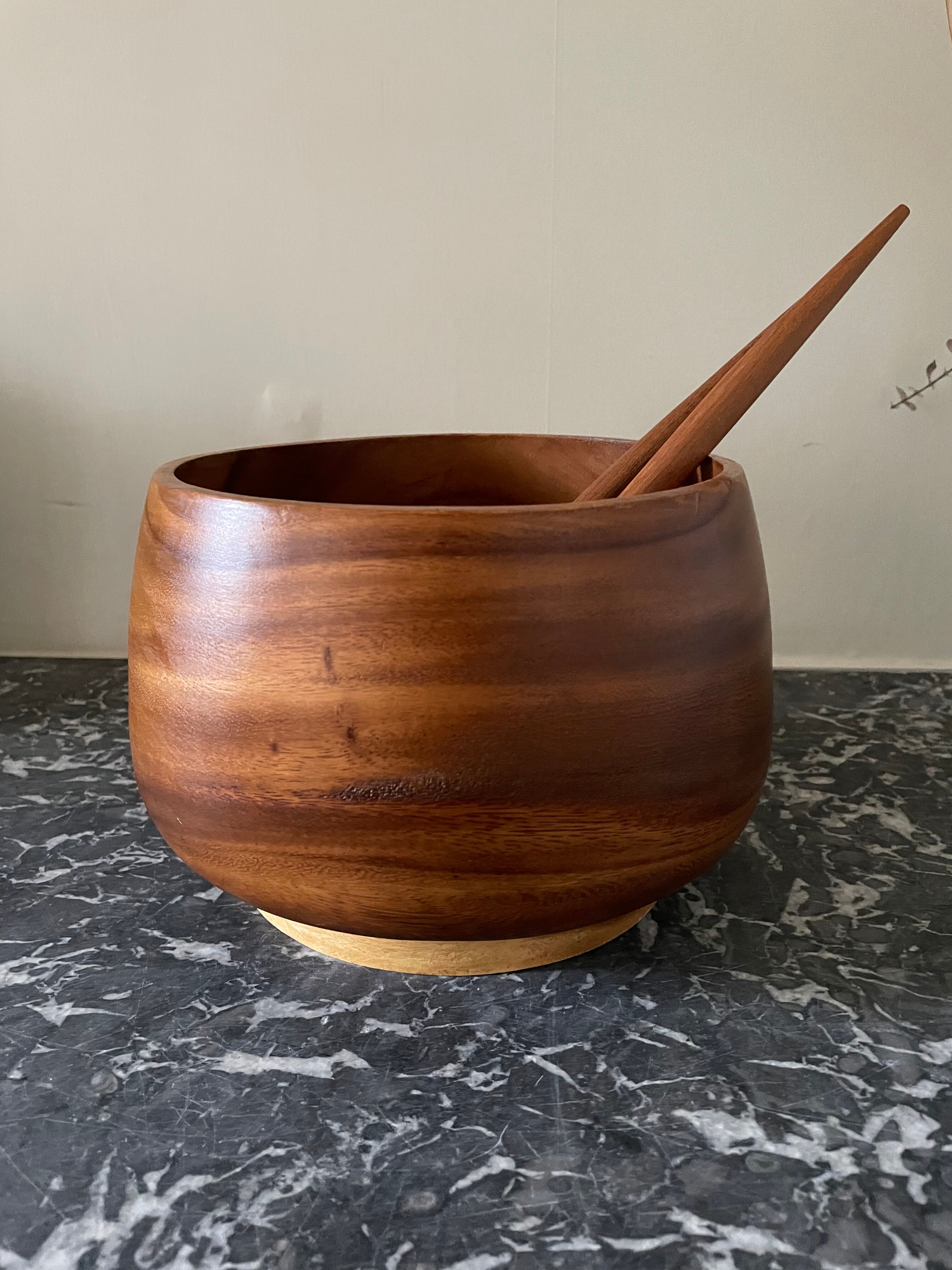 Saladier en bois
