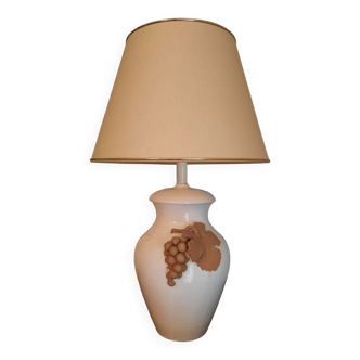 Lampe céramique" grappe de raisin "