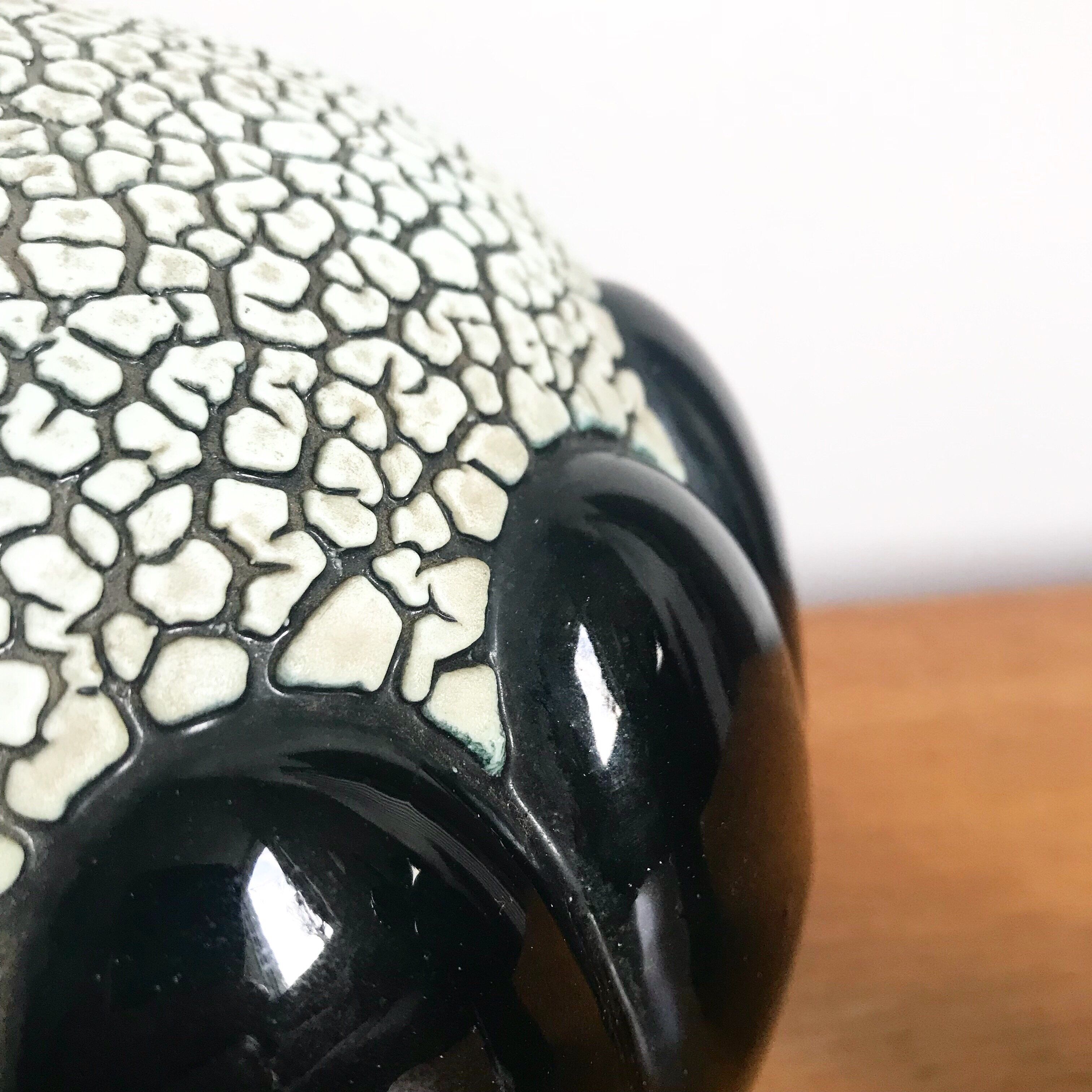 Art deco ball vase