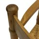 Art Deco chair minimalist oak wicker minimalist design