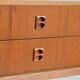 Small Scandinavian sideboard with 4 drawers, vintage 1960.