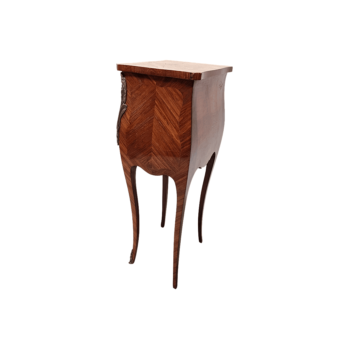 Table de chevet de style Louis XV avec 3 tiroirs, années 1960/70.