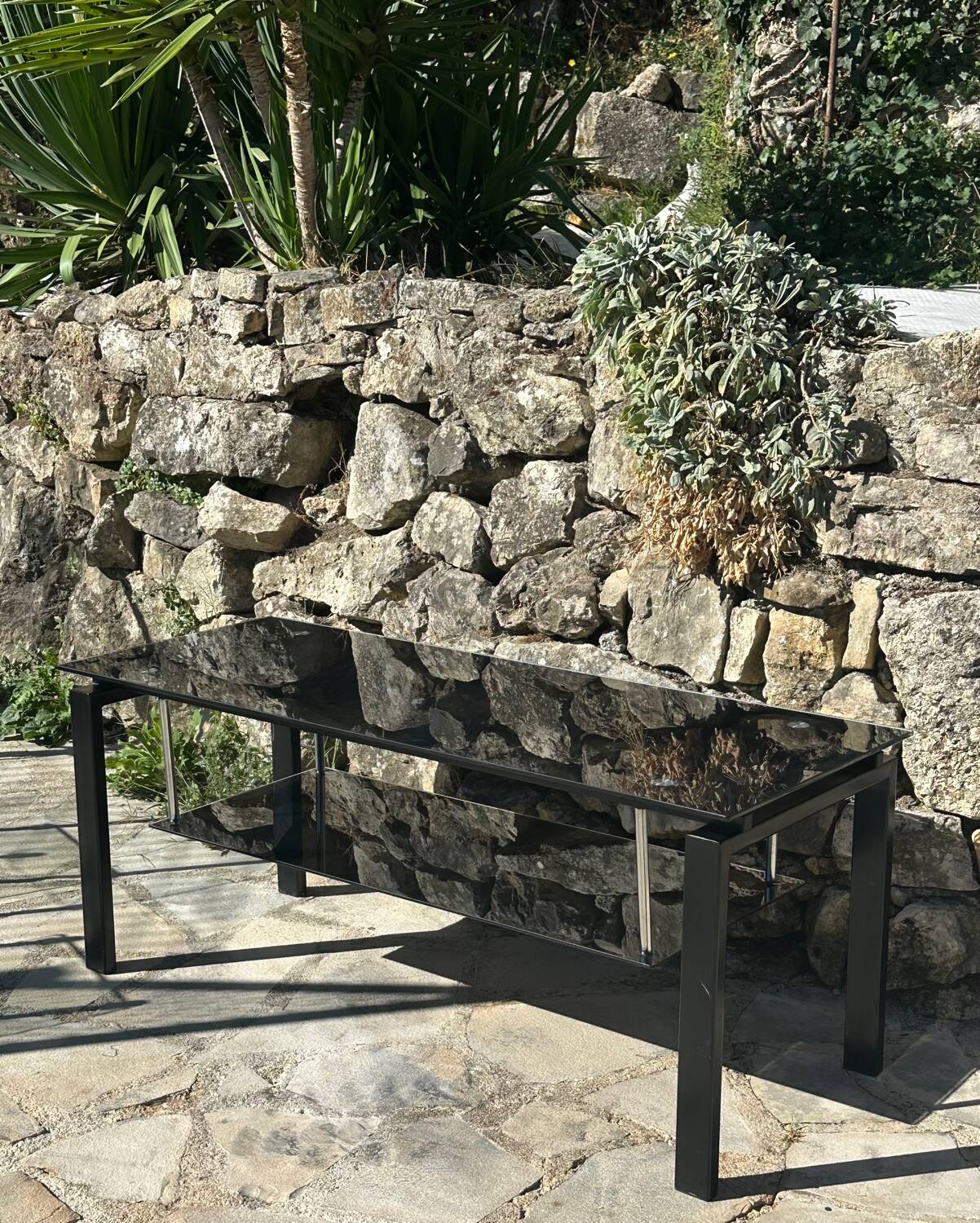 Black designer coffee table