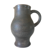 Vintage sandstone ceramic pitcher by Jacques lacheny