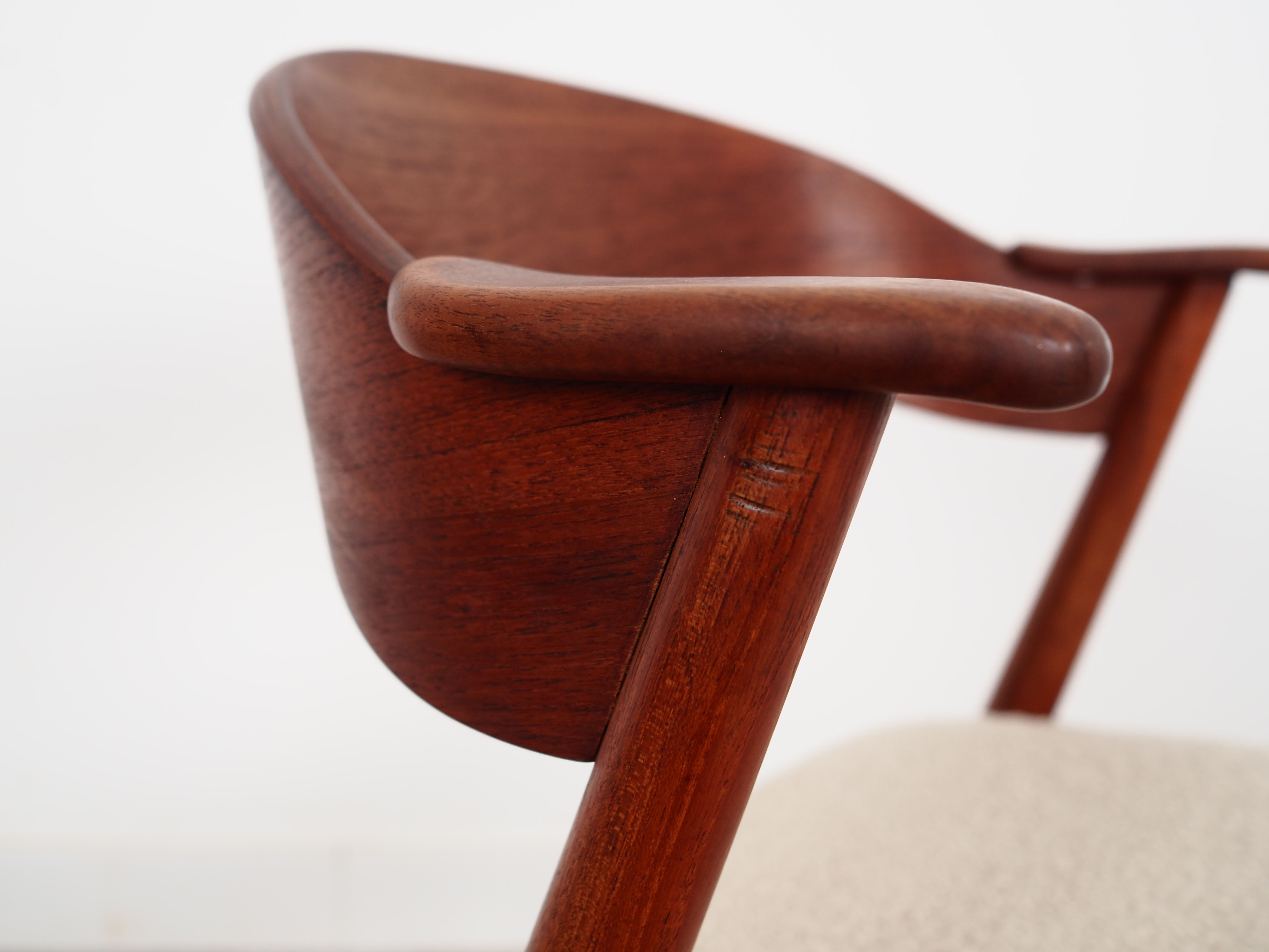Teak chair, Danish design, 1970s, manufacture: Korup Stolefabrik
