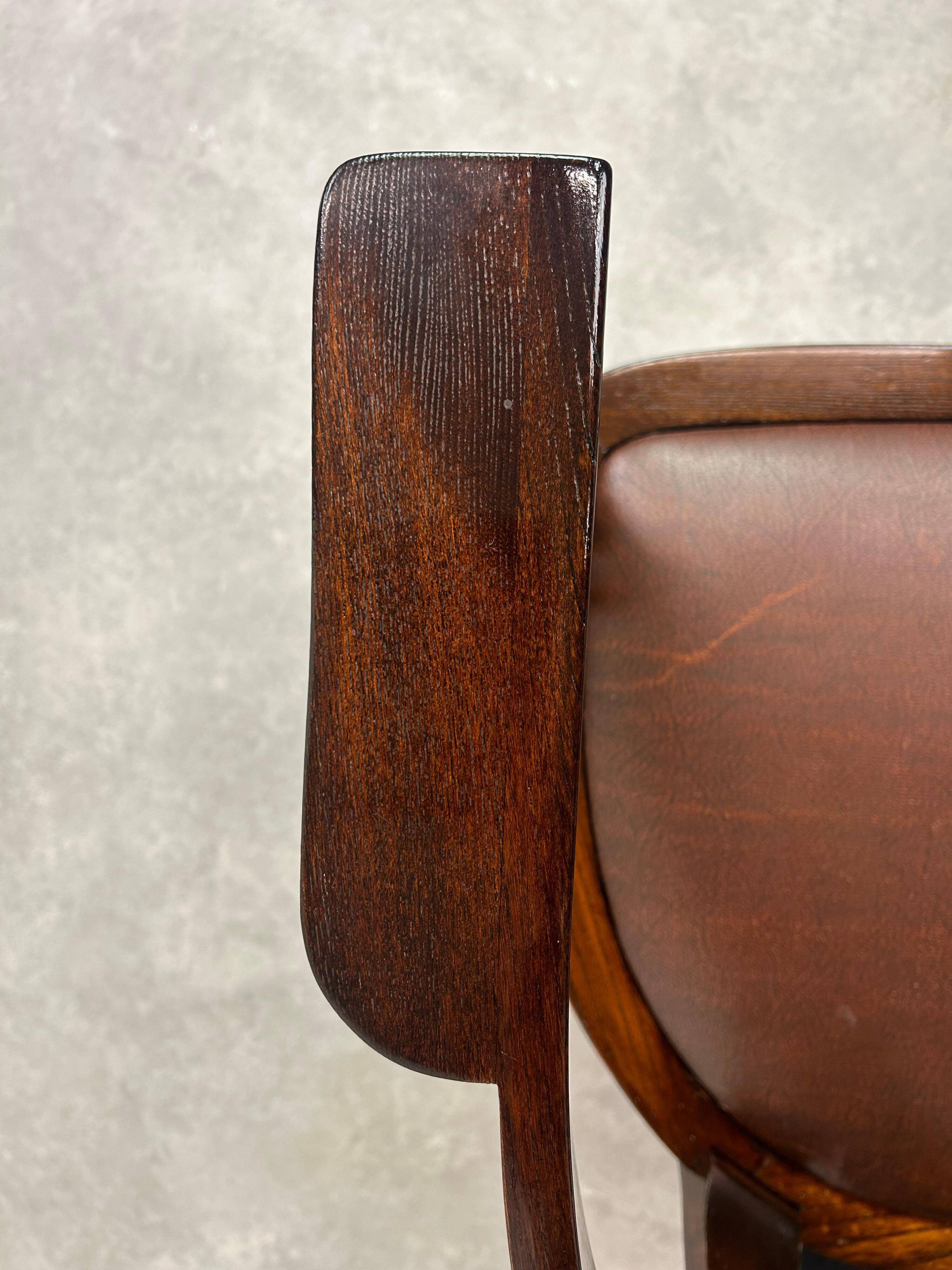 Rare Secession armchair by Anton Pospischil