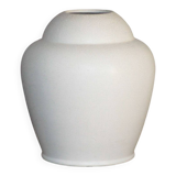 White earthenware vase by the French manufacturer Orchies.