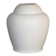 White earthenware vase by the French manufacturer Orchies.