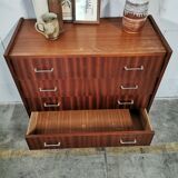 Vintage chest of drawers spindle feet