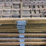 Double oak printer furniture from the 1930s