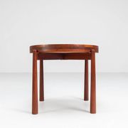 Table tray sculpturale Jens Quistgaard en teck Danemark 1960