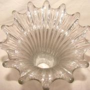Vase en cristal, années 60