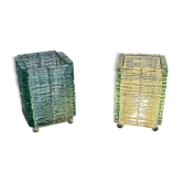 2 lampes de table, années 1970