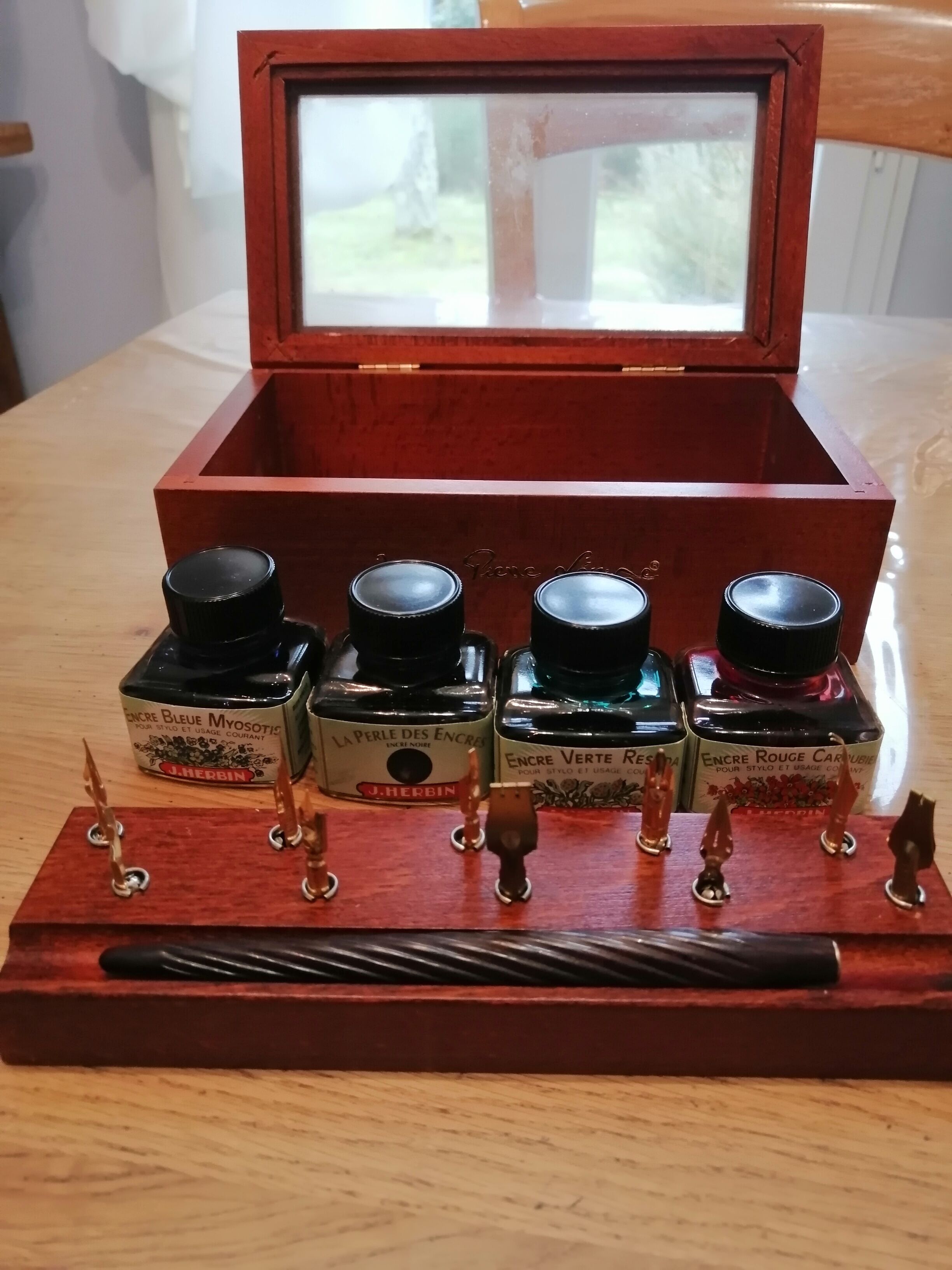 Coffret de calligraphie jean pierre lépine