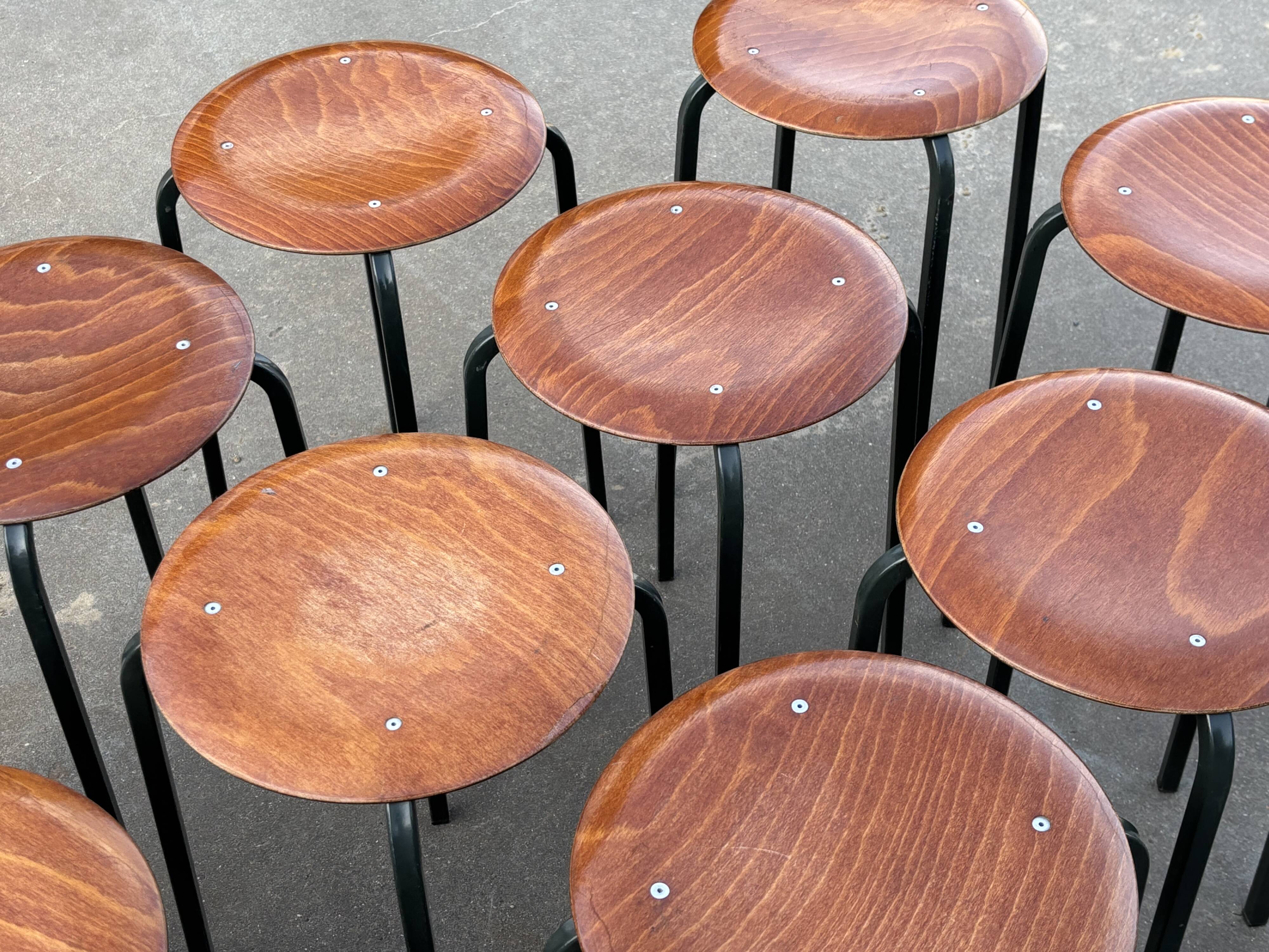 Vintage stool - Eromes Marko - 60s minimalist dutch design