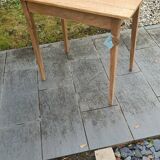 Old table made of raw wood