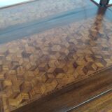Marquetry tea table