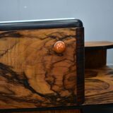 1935s pair of art deco bedside tables, Czechoslovakia