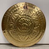 Brilliant brass dish