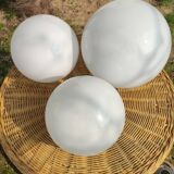 White opaline globe