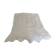 Antique handmade white cotton crochet bedspread
