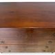 Italian art deco burl walnut chest of drawers, 1850s.